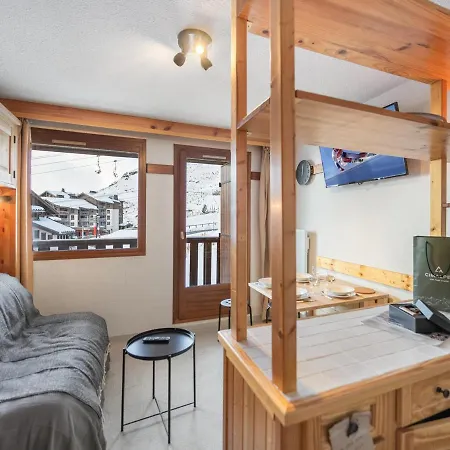 Calme Proche Pistes Avec Balcon, Linge Inclus - Fr-1-640-28 *